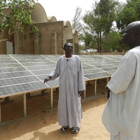 Paneles solares en Dakar, Senegal