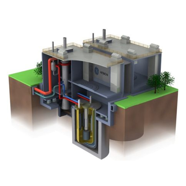 Petit réacteur modulaire PRISM (Power Reactor Innovative Small Module) développé par General Electric-Hitachi