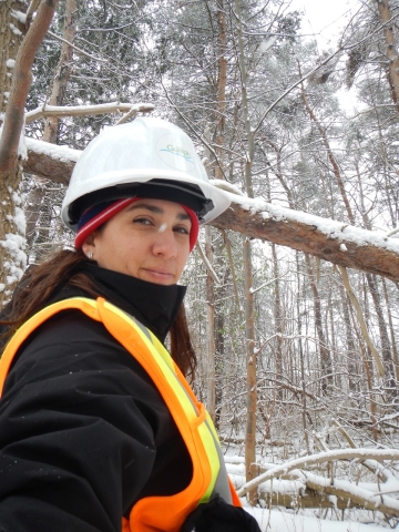 Timea Filer | Technicienne de terrain en foresterie urbaine
