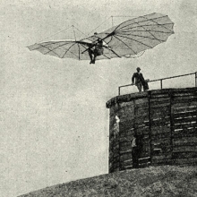 La machine volante d'Otto Lilienthal