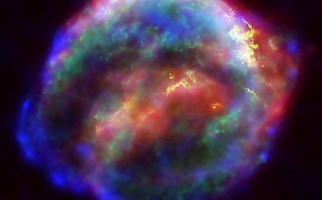 Supernova de Kepler (ou étoile de Kepler). Image © NASA