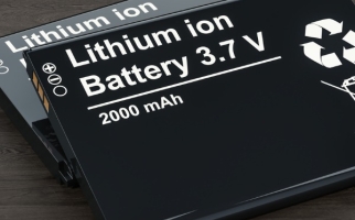 une pile lithium-ion de 3,7 V