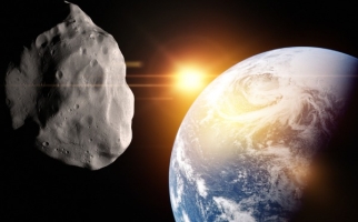 Un astéroïde se dirigeant vers la Terre