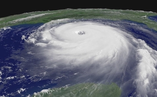 L’ouragan Katrina vu de l’espace