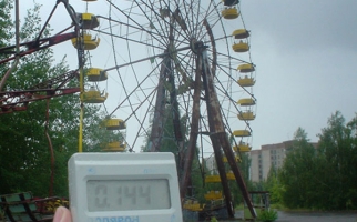  Mesure de la radioactivité à Tchernobyl 