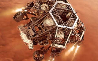 Atterrissage du robot Perseverance sur Mars (NASA)