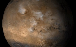 La surface de la planète Mars