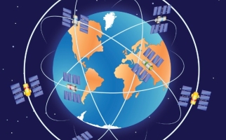 Satellites en orbite autour de la Terre