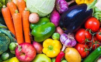 Variété de fruits et de légumes