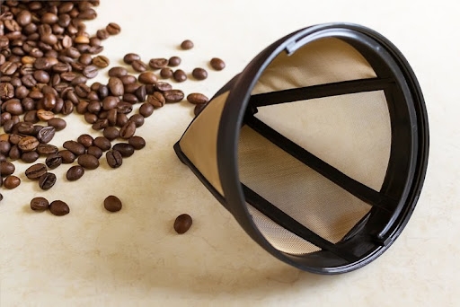 Un filtre à café réutilisable