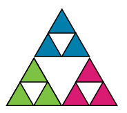 Neuf triangles reliés