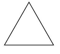 Un triangle équilatéral
