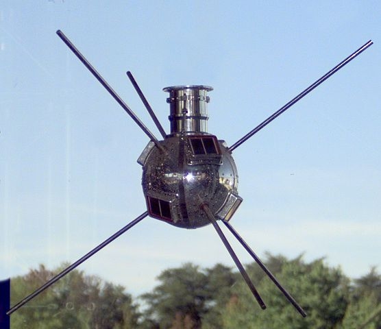 Maquette du satellite Vanguard 1