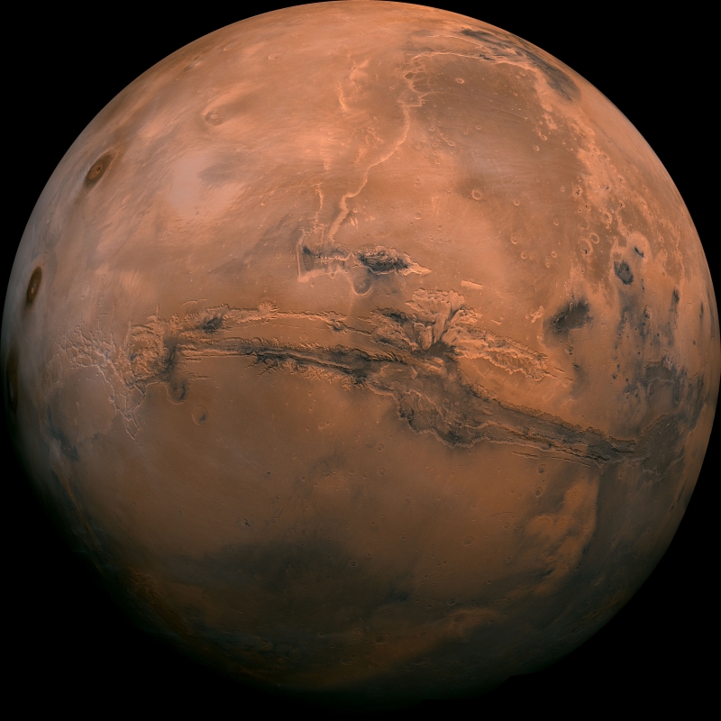 Mars as seen from the Viking Orbiter