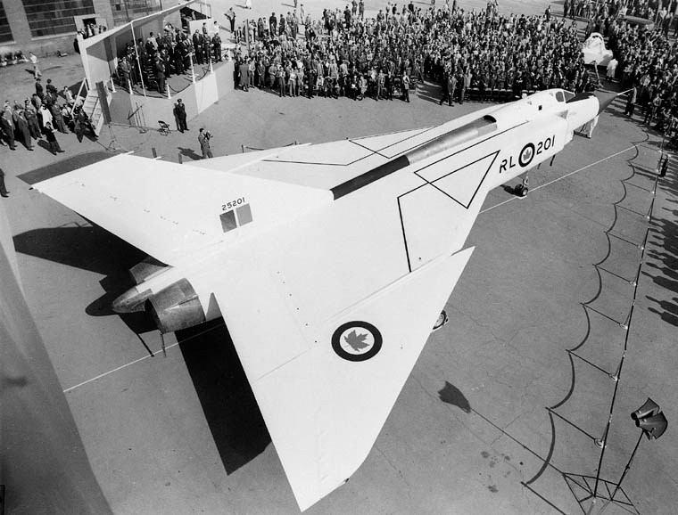 L'avion Arrow d’Avro en 1957