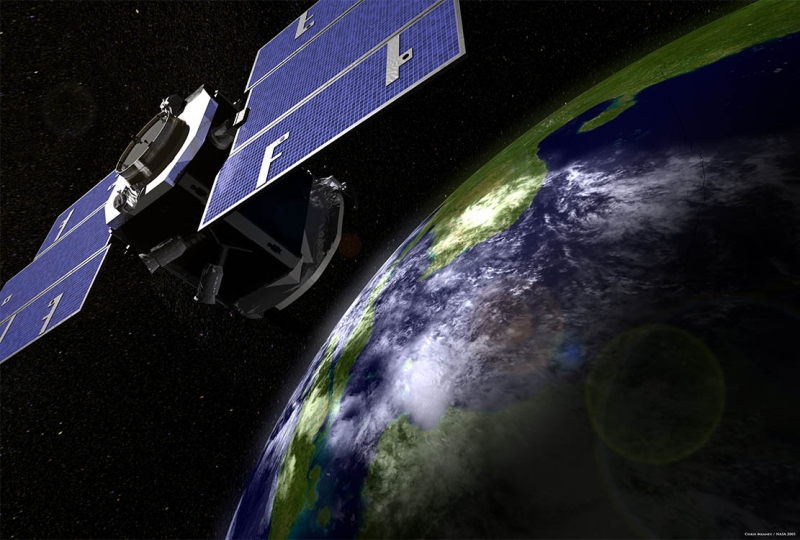CloudSat Satellite illustration