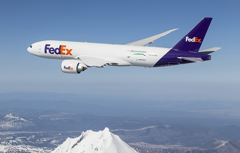 ecoDemonstrator 777 in FedEx markings