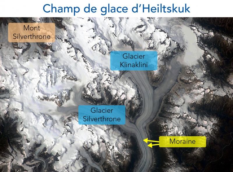 Le champ de glace d’Heiltskuk en Colombie-Britannique