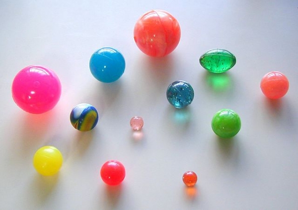 Super balles colorées