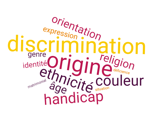 Discrimination Wordcloud