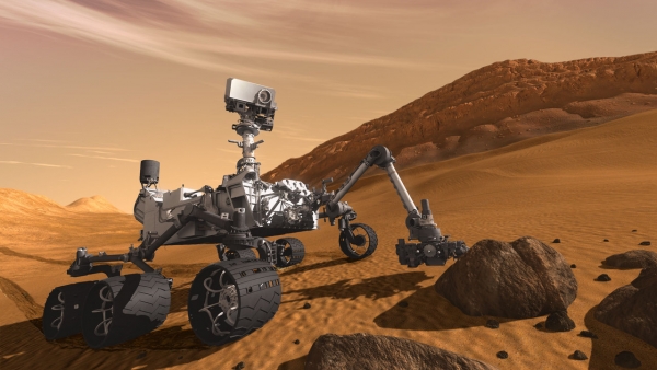 Le robot Curiosity explore la planète Mars 